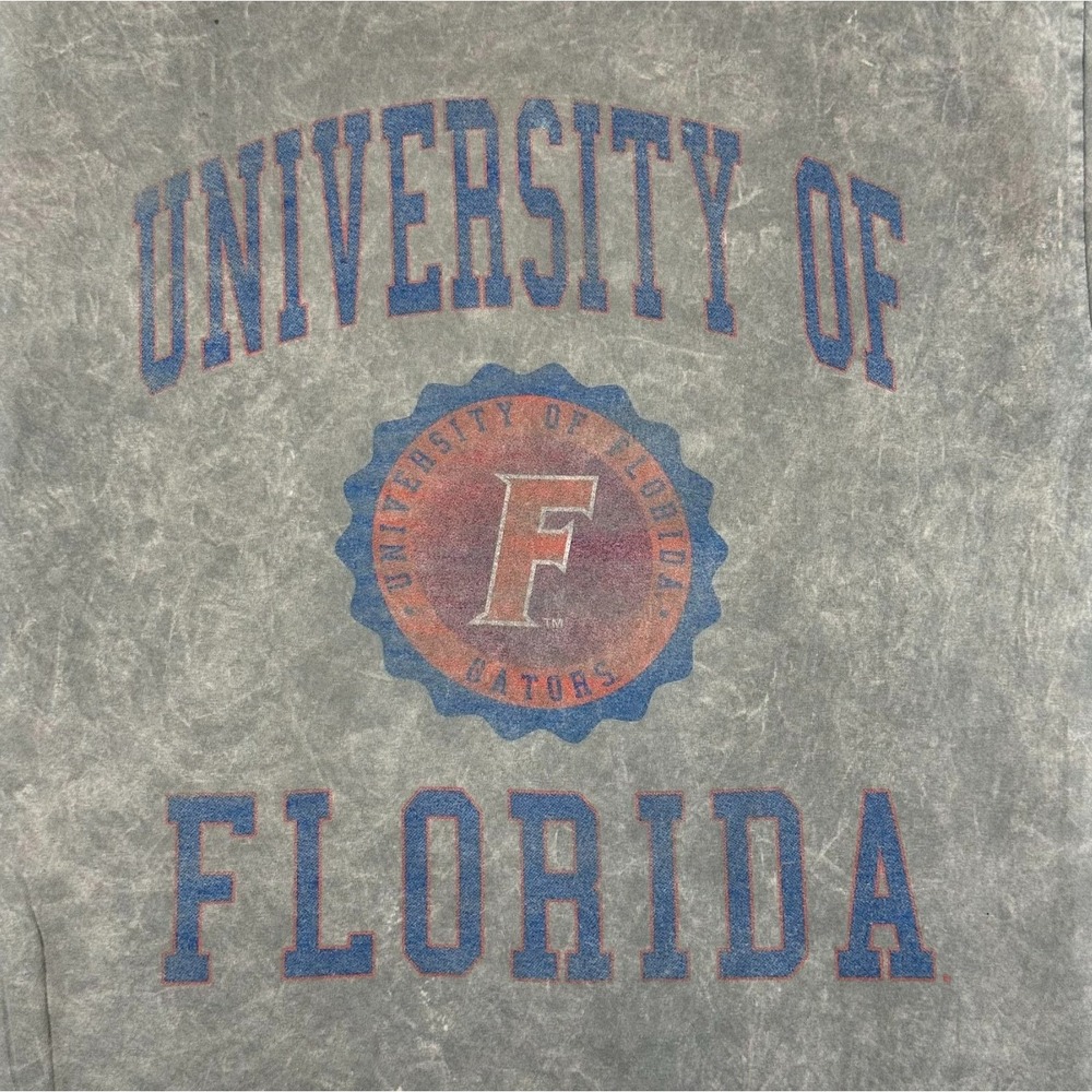 University of Florida Gators Acid Wash Graphic Tee – Vintage Style – Size L - Picture 2 of 6